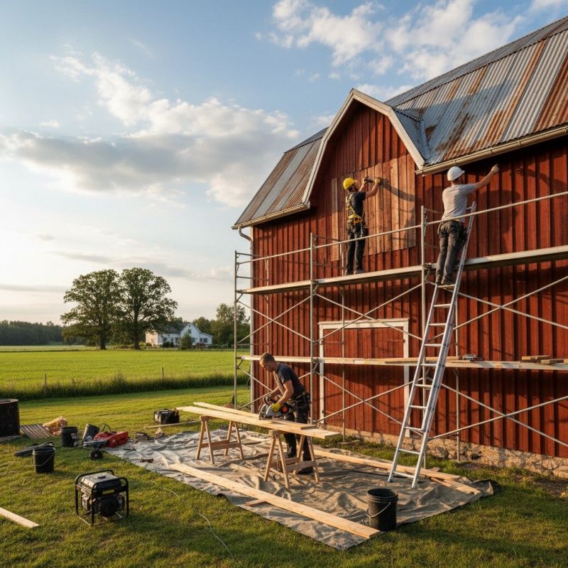 Barn Construction
